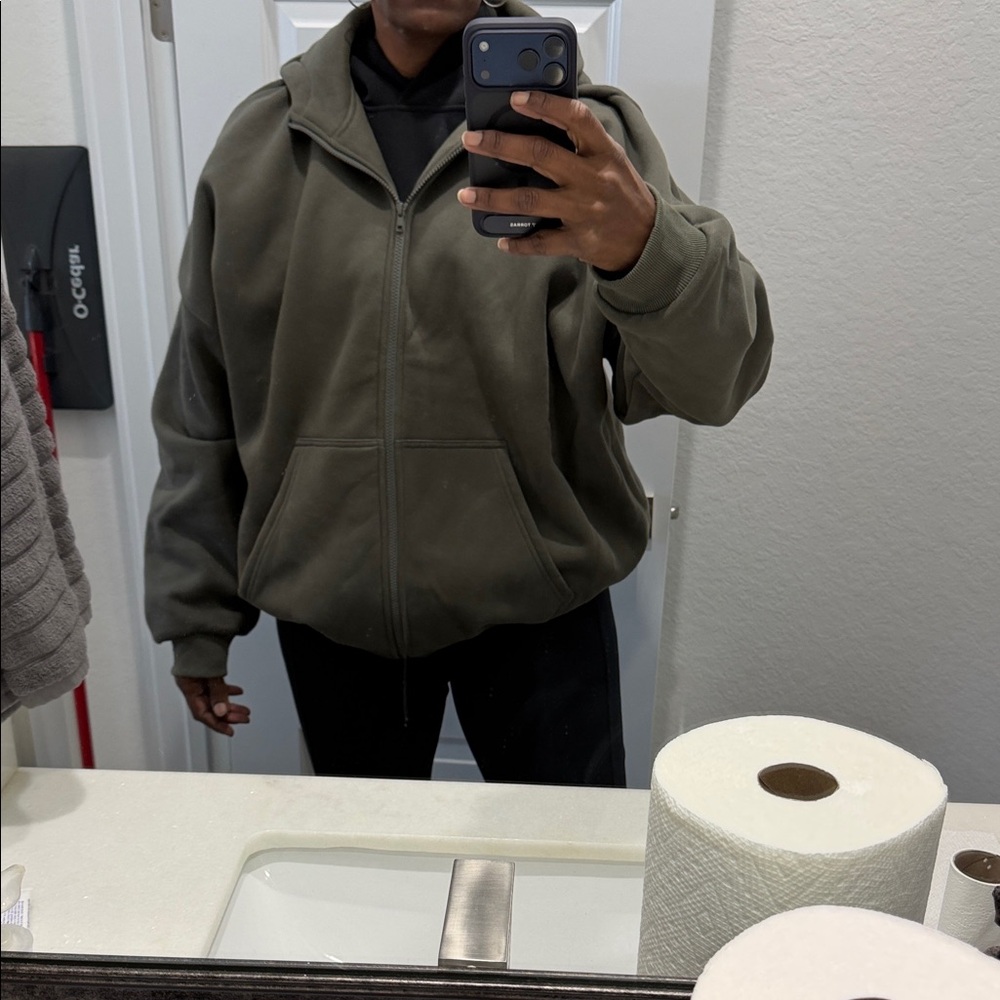 Men's Olive Performance Jacket